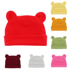 Soft Cotton Newborn Beanie Hat | Unisex Baby Cap for 0-12 Months detail view