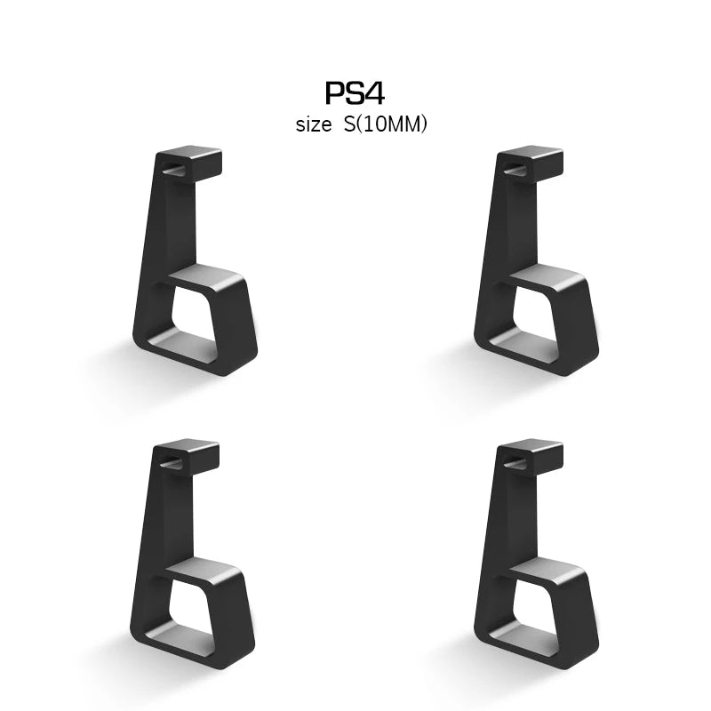 DATA FROG Cooling Feet Stand for PS4 Slim Pro | Horizontal Holder with Anti-Slip Desi alternate view