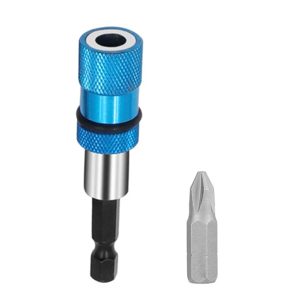 1/4 Inch Hex Shank Screw Depth Magnetic Screwdriver Bit Holder | Adjustable Depth B additional angle