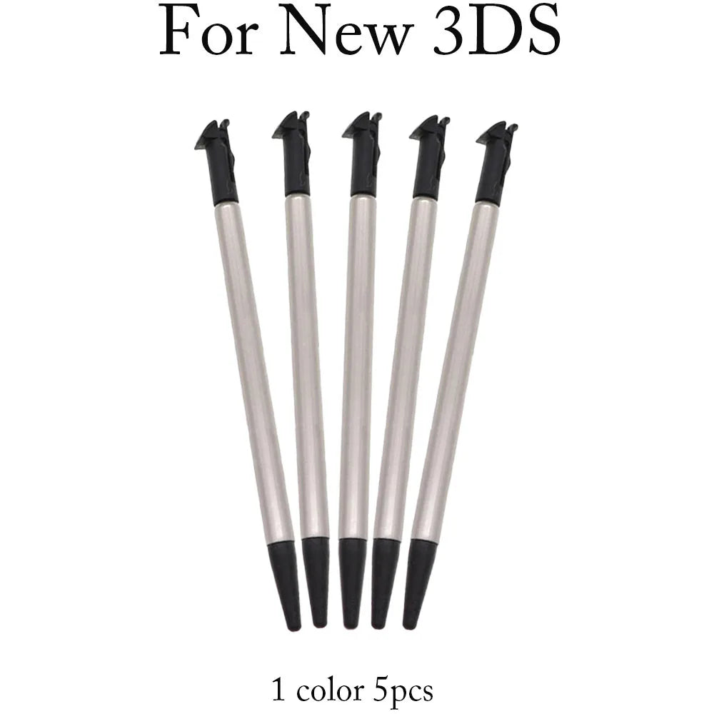Plastic&Metal Touch Screen Stylus Pen Game Console Pen For Nintend 3DS 2DS XL LL for New detail view