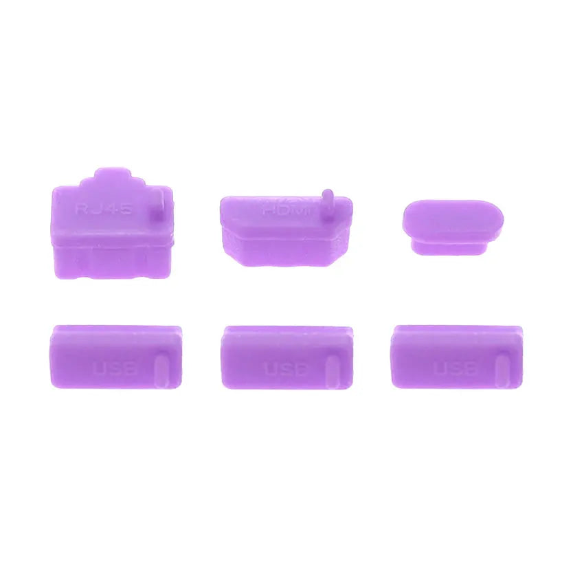 1 Set Silicone Dust Plug Set | Anti-Dust Cover for PS5, PS4, PS3 Console alternate view