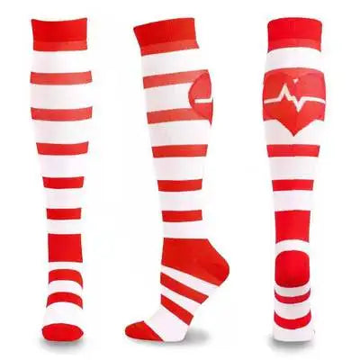 58 Styles Compression Socks Women Medical Nursing Stockings 20-30mmHg Edema Diabetes Varicose Veins Running Compression Socks