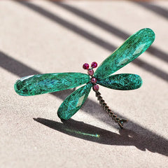 Fashion Dragonfly Brooches For Women Vintage Insect Animal Brooch Pin Jewelry