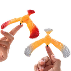 Balancing Eagle Bird Toy | Gravity Defying Desk Decor close-up view