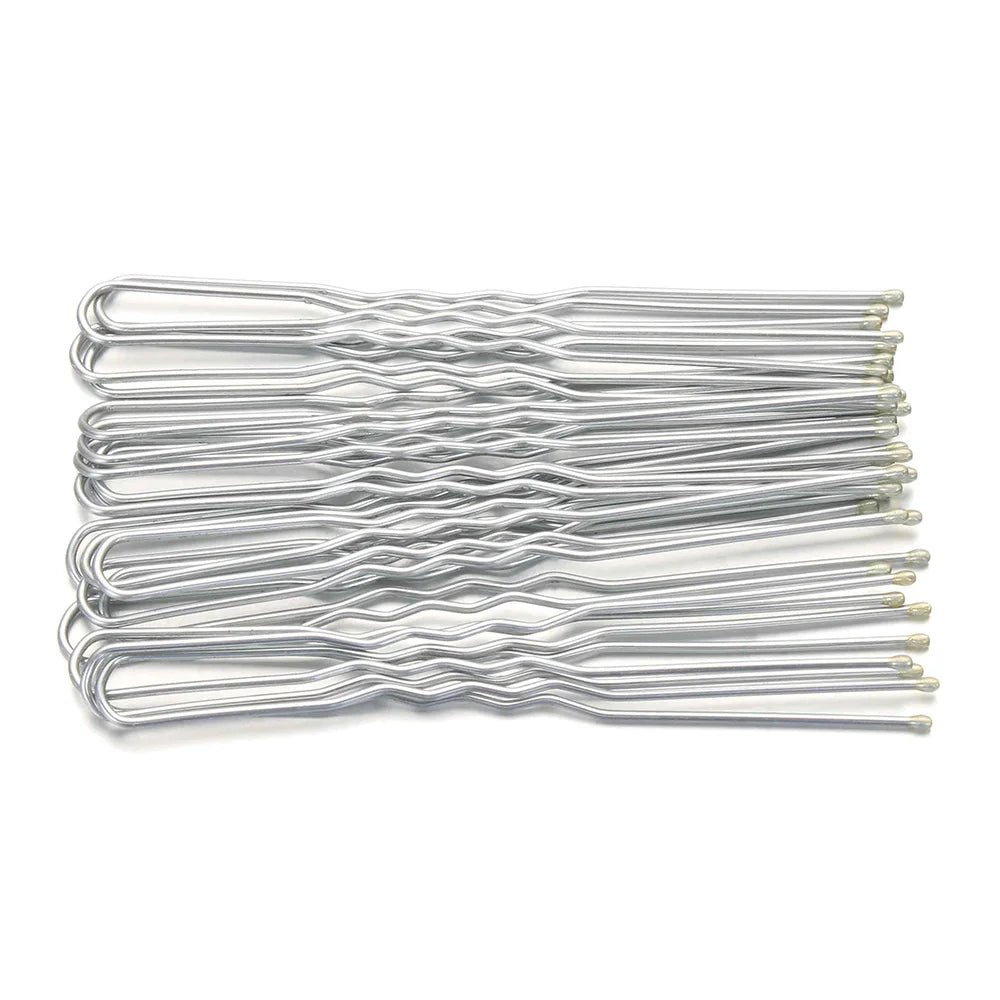 5/7cm 20Pcs U Shaped Hairpin Hair Clips Bobby Pins Metal Barrette Women Modeling Tool lifestyle view