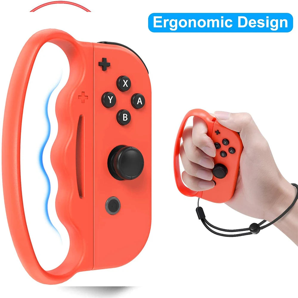 Hand Grips with Wrist Straps for Nintendo Switch Joy-Con | Fitness Boxing Accessories lifestyle view