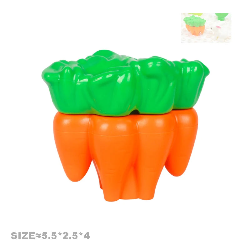 Play House Building Blocks Set | Compatible Furniture Accessories for Kids close-up view