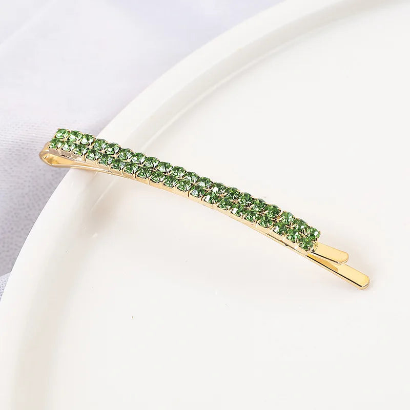 2020 New Elegant Rhinestone Hairpins Women Girls Hair Clips Pin Accessories Hair Or additional angle
