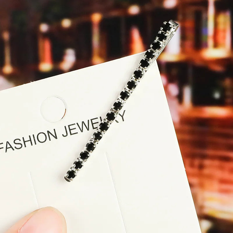 2020 New Elegant Rhinestone Hairpins Women Girls Hair Clips Pin Accessories Hair Ornam close-up view