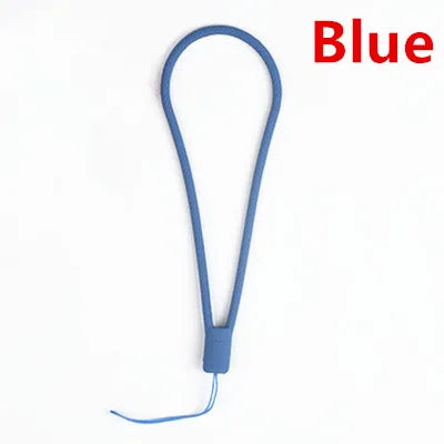 2pcs Silicone rope mobile phone anti losing sling wrist short Cord silicone wrist rope m detail view