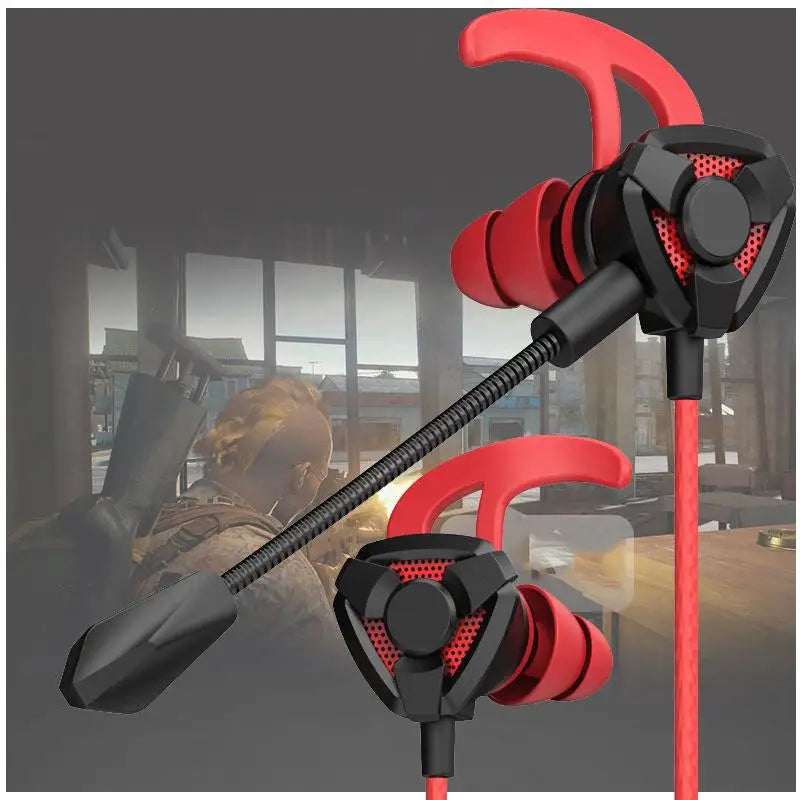 Gaming Headset with 7.1 Surround Sound and Noise-Cancelling Mic | Wired PC Earphones lifestyle view