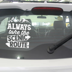 Camp Life Vinyl Decal Bundle | Camper Door Window Sticker for Laptop Water Bottle alternate view