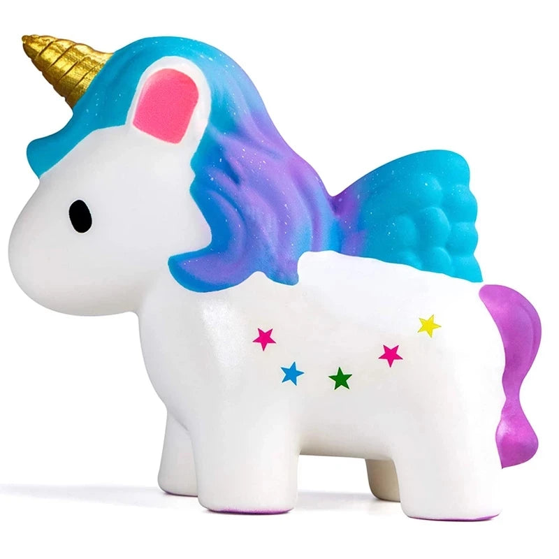Jumbo Squishy Kawaii Unicorn Horse Cake Deer Animal Panda Squishies | Slow Rising Str alternate view