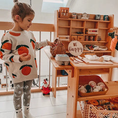 Kids Cotton Sweatshirt | Unisex Cartoon Top for Toddlers detail view