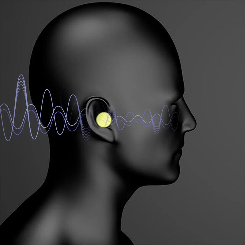 Slow Rebound Sponge Earplugs | Noise Reduction for Sleep and Small Ear Canals close-up view