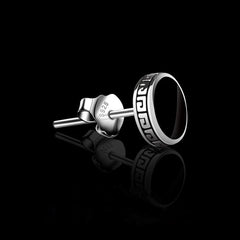 Andara Personalized 925 Silver Earrings Men'S Single Earrings Street Punk Hip-Hop Jew alternate view