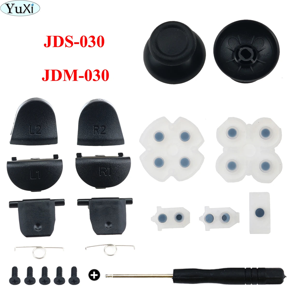 PS4 Controller Mod Kit | Replacement Trigger Buttons and Analog Stick Caps lifestyle view