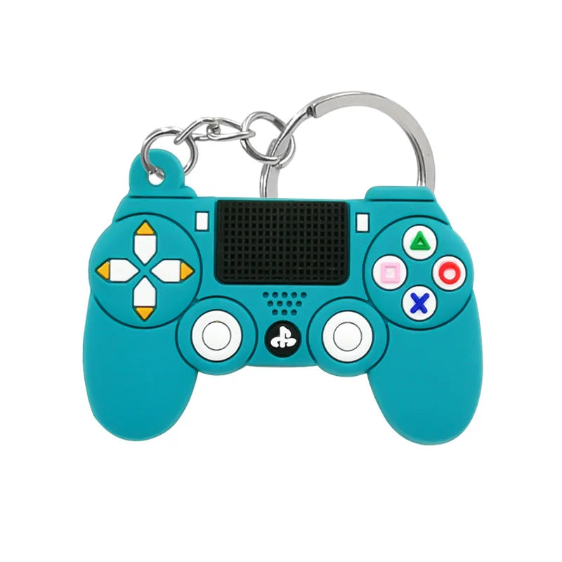 1PCS PVC new style Game Machine Keychain & Keyring Cute Gamepad Joystick Key Chain Ke lifestyle view