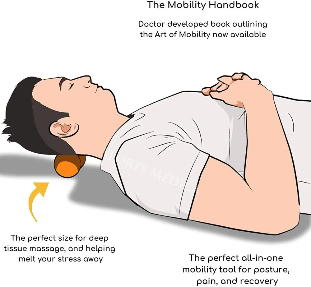 EPP Massage Ball Set | Peanut Fascia Ball for Trigger Point Therapy and Muscle Relief lifestyle view