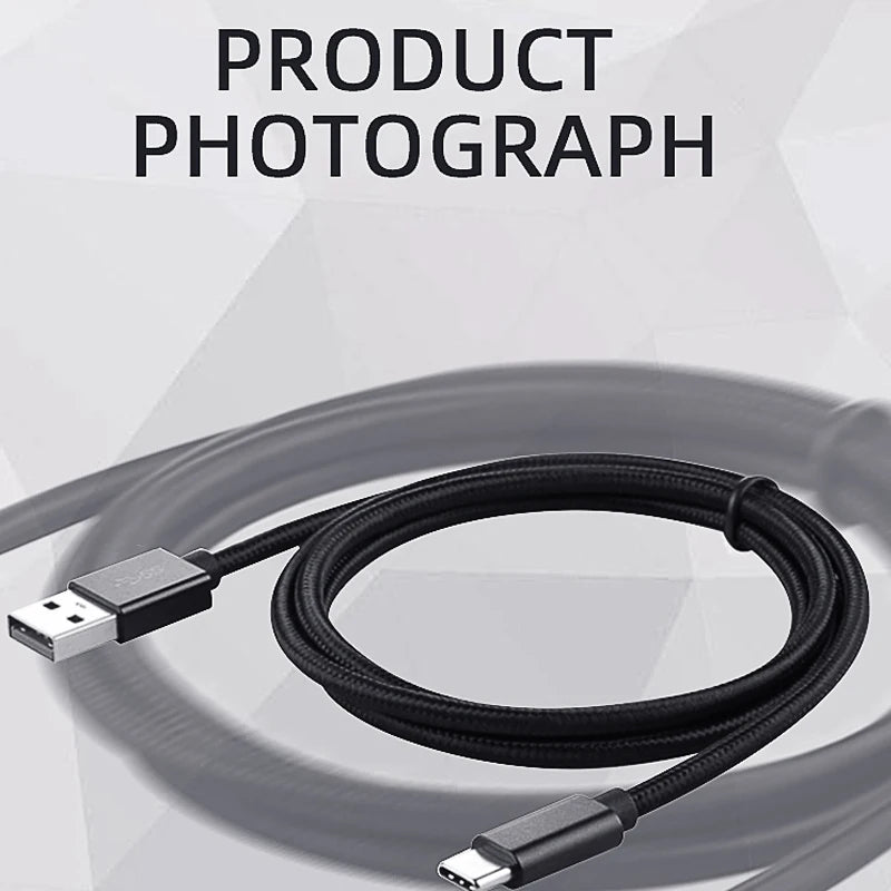DATA FROG 10FT USB C Charging Cable | Fast Charging for PS5, Xbox Series, and More additional angle