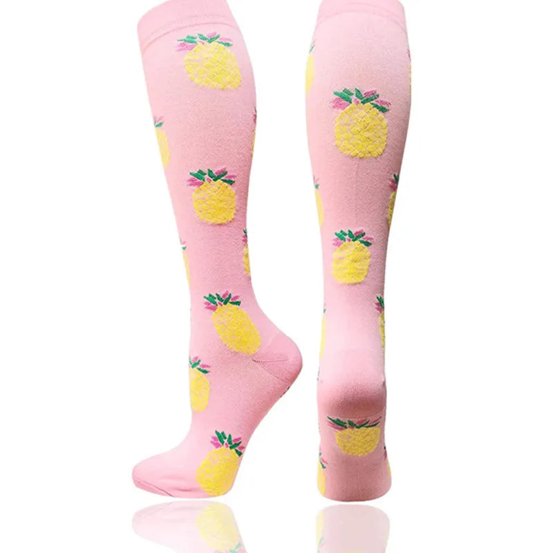 58 Styles Compression Socks Women Medical Nursing Stockings 20-30mmHg Edema Diabetes Varicose Veins Running Compression Socks