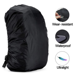 Backpack Rain Cover | Waterproof Dustproof Sun-Protected Shield for Outdoor Camping H alternate view