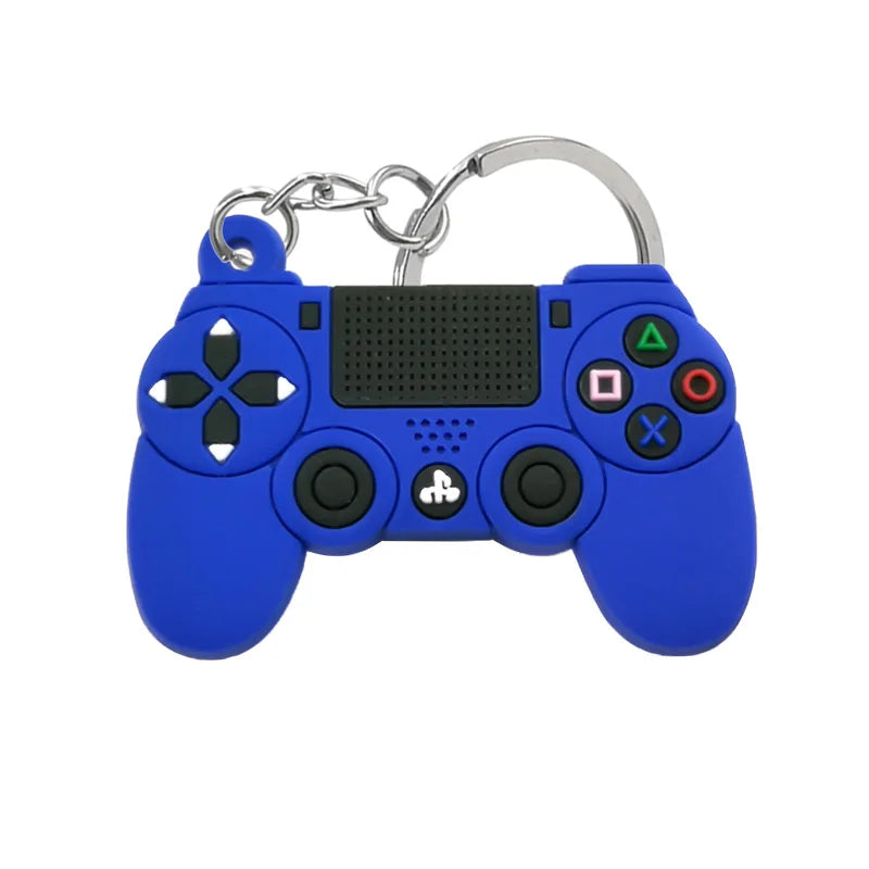 1PCS PVC new style Game Machine Keychain & Keyring Cute Gamepad Joystick Key Chain Ke lifestyle view