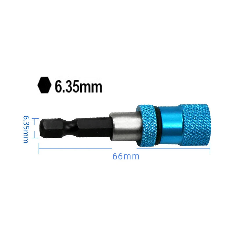 1/4 Inch Hex Shank Screw Depth Magnetic Screwdriver Bit Holder | Adjustable Depth Bit lifestyle view