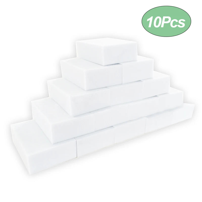 10/20/50/100Pcs Melamine Sponge Magic Sponge Eraser Cleaner Cleaning Sponges close-up view