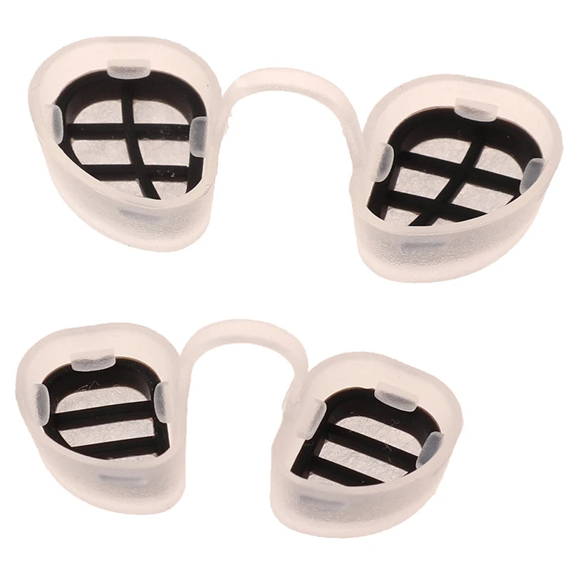Discreet Nasal Filters for Allergies and Dust | Removable and Comfortable close-up view