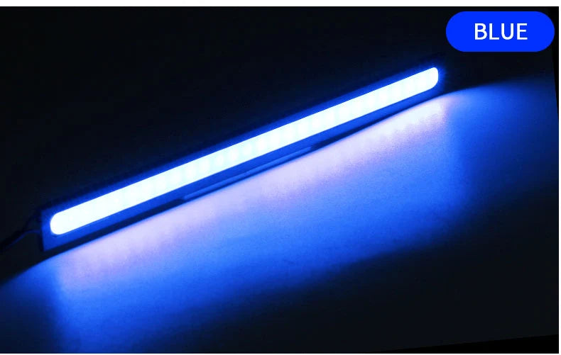 4x Universal Vehicle LED Strip 17CM COB Car DRL Daytime Running Light | Waterproof 12 alternate view