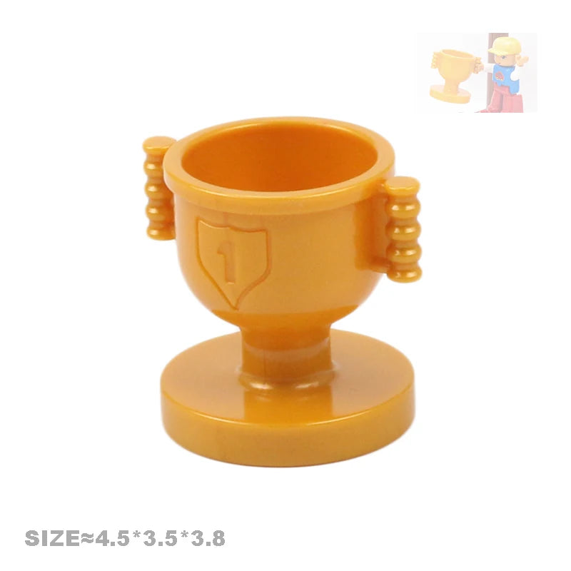 Spielhaus-Bausteine-Set | Kompatibles Möbelzubehör für Kinder