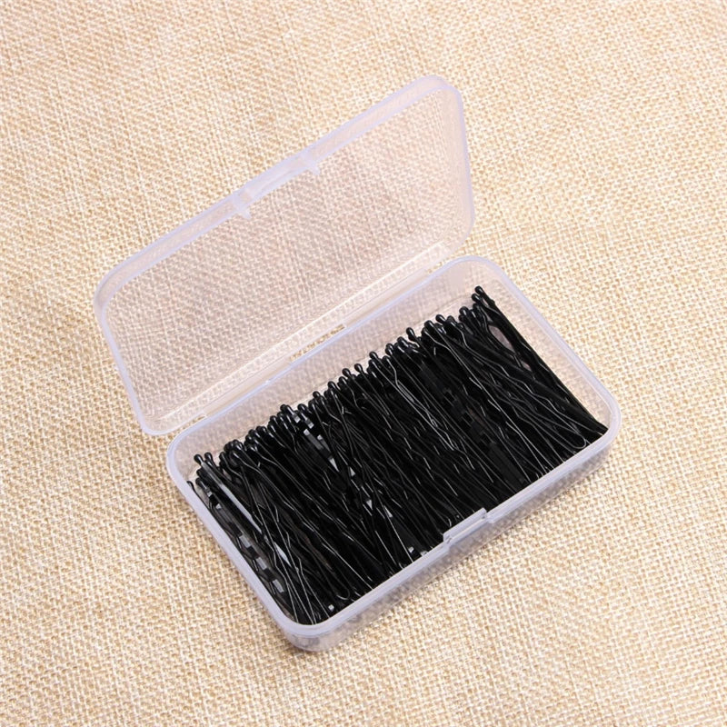 50/100/150PC Black Hairpins For Women Hair Clip Lady Bobby Pins Invisible Wave Hairgrip detail view