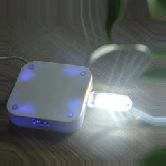Mini USB LED Book Light | Ultra Bright Reading Lamp for Power Bank, PC, Laptop, Notebo close-up view