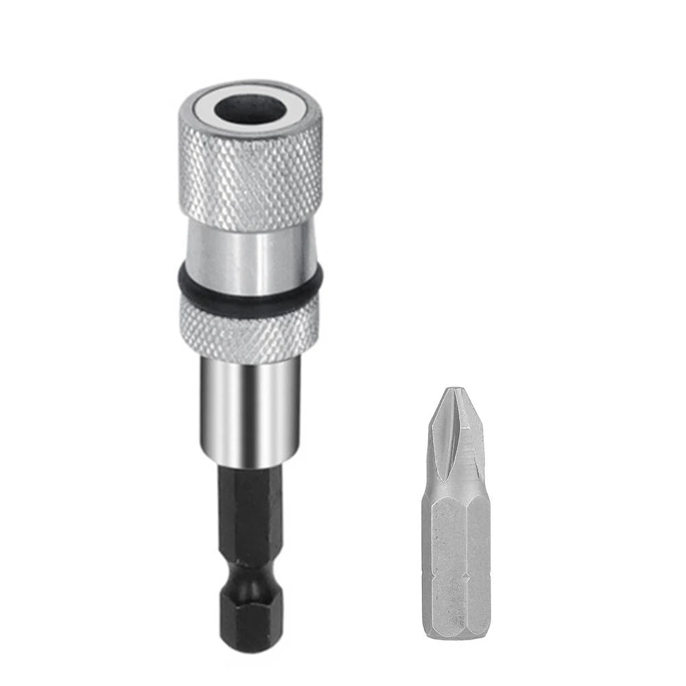 1/4 Inch Hex Shank Screw Depth Magnetic Screwdriver Bit Holder | Adjustable Depth Bit lifestyle view