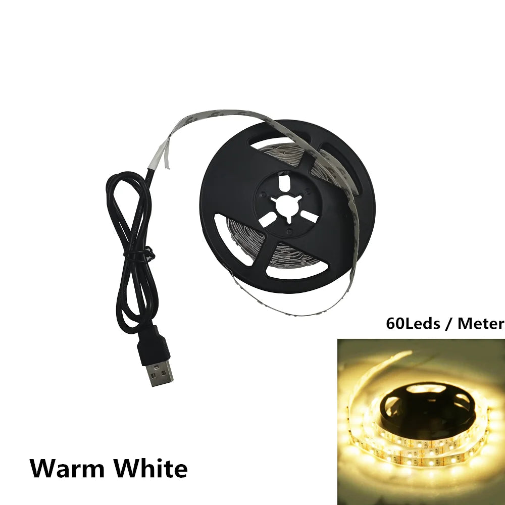 USB Motion Sensor LED Strip Light | Hand Sweep Control for Kitchen TV Backlight alternate view