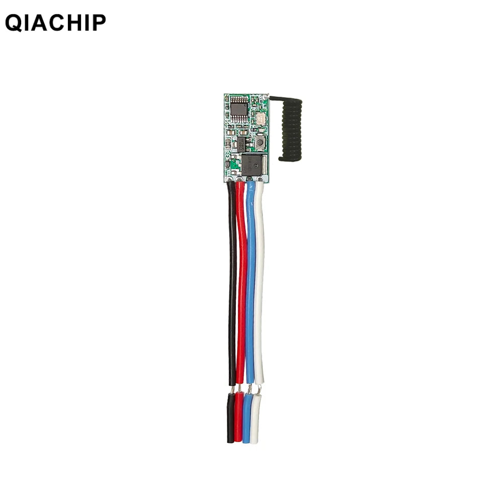 QIACHIP 433MHz Wireless Remote Control Switch Long Range Mini Receiver 3.6V 12V 24V a lifestyle view