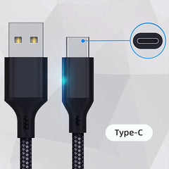 DATA FROG 10FT USB C Charging Cable | Fast Charging for PS5, Xbox Series, and More detail view