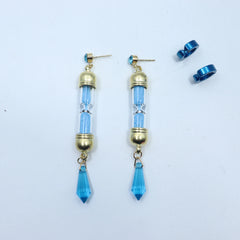 Vanitas Earrings | The Case Study of Vanitas Cosplay Jewelry close-up view