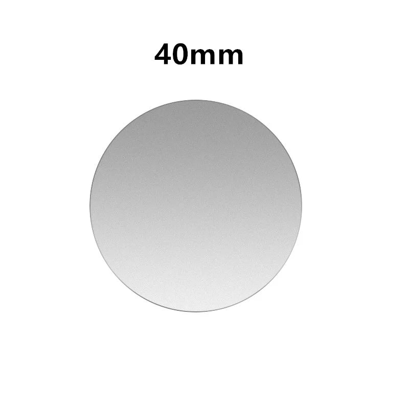 5PCS Car Phone Holder Metal Plate Magnetic Holder Round Square Sticker iron Sheet for Mo detail view