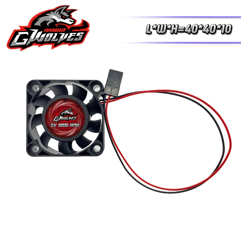 RC fan 25/30/35/40/50mm 8000RPM 5V-7V DC High wind cool Motor ESC fan heat sink 30/ additional angle