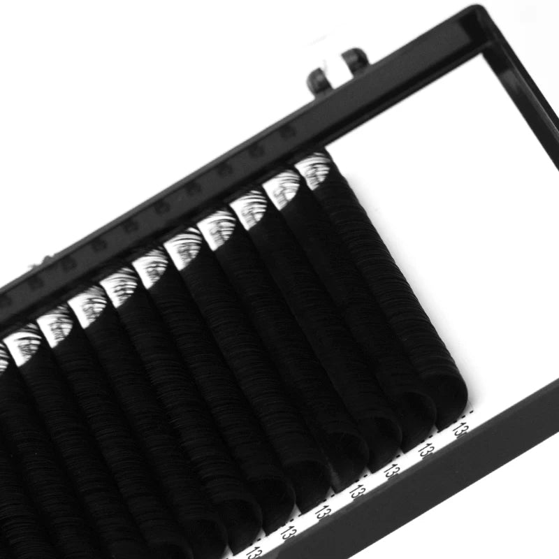 20 Row Faux Mink Eyelash Extensions | Soft Natural Individual Lashes additional angle
