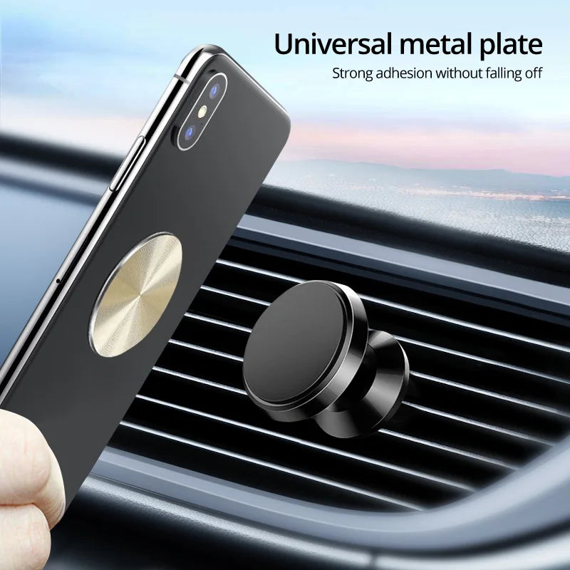 New iphone Sticker Metal Plate disk iron sheet Magnet Mobile Phone Holder accessories lifestyle view
