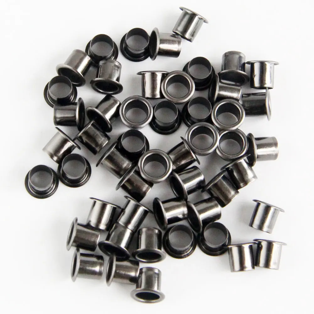 100pcs Kydex Sheath Eyelets 6mm 7mm Rivet Kit | DIY Hand Tool Parts close-up view