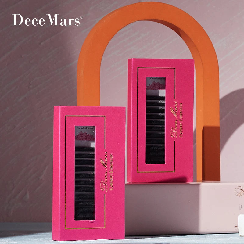 DeceMars 1'S Blossom Auto-Flowering Eyelash Extensions | Salon-Grade Lash additional angle