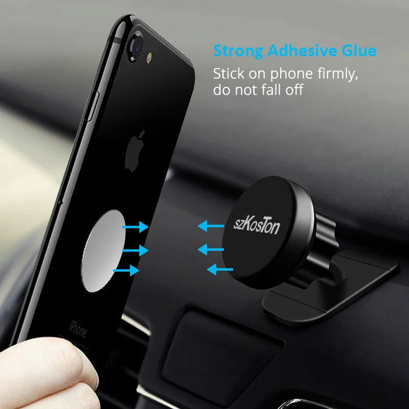 Iron Magnetic Phone Plate Sticker for Phone Holder lifestyle view