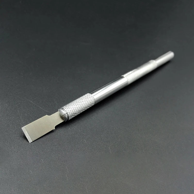 Rubber Shovel Glue Knife Set | Metal Blade UV Glue Remover for Phone Screen Repair lifestyle view
