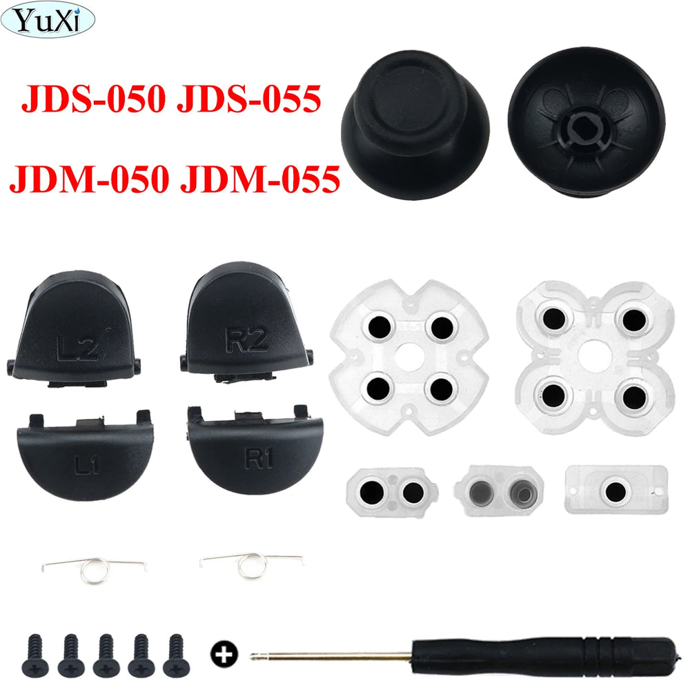 PS4 Controller Mod Kit | Replacement Trigger Buttons and Analog Stick Caps detail view