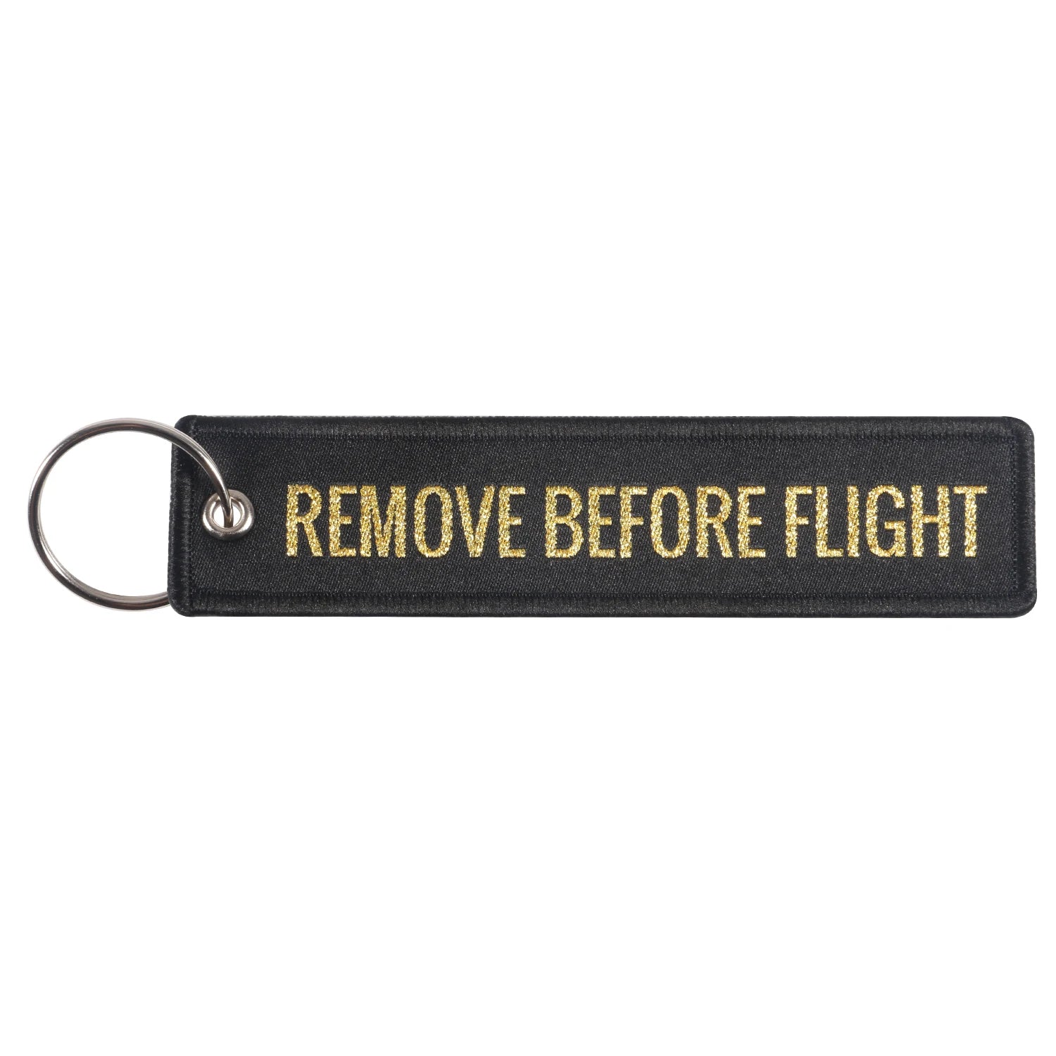 5 PCS Remove Before Flight Woven Keychains | Aviation Gift Luggage Tag Set additional angle