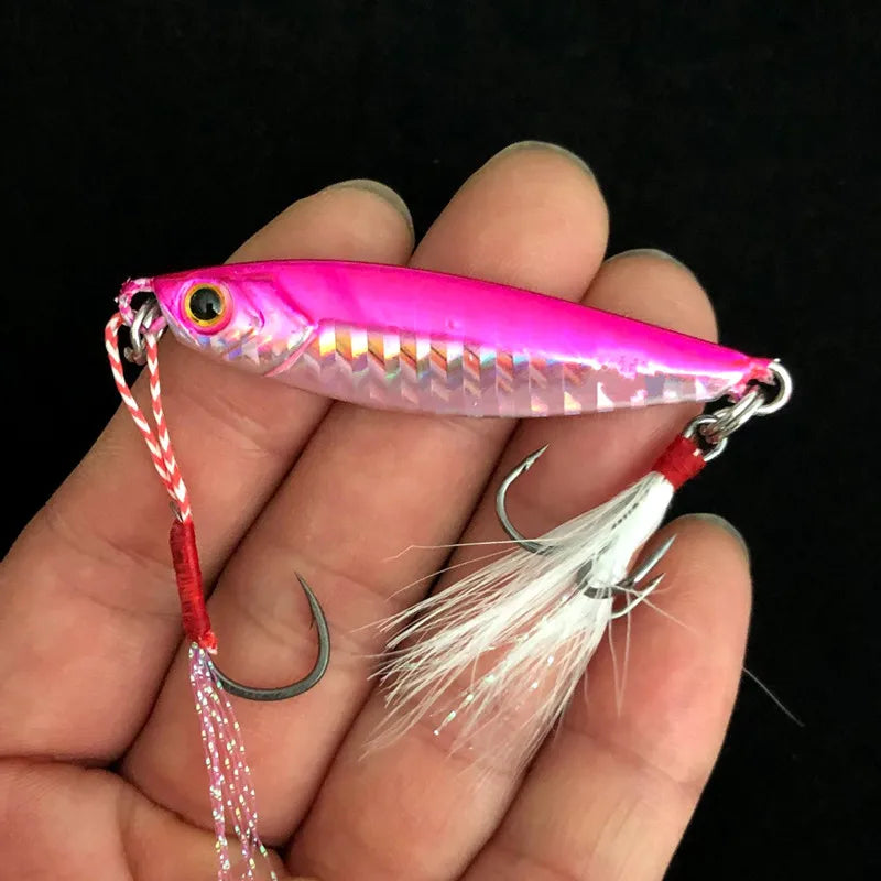 Shore Cast Fishing Lure Slow Shaking Jigbait 7g/10g/15g/20g/25g/30g/40g/60g Jig Artifici detail view